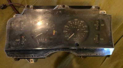 Panel de instrumentos de tablero Mercury Cougar XR7 1985-86 Tach Gauge Cluster turbo cupé Foto 1 de 2