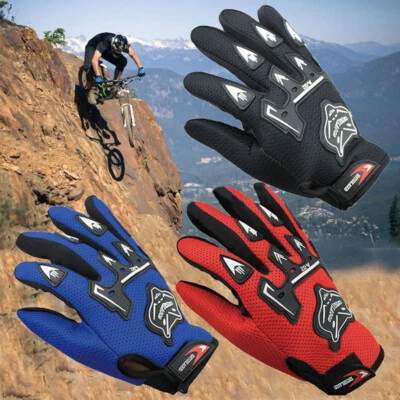 Cycling Biker Gloves Anti-slip BMX MTB XC Road Mountain Bike Racing Riding Sport - Image 1 of 4