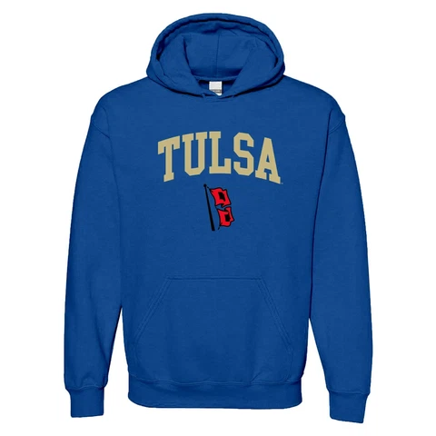 Tulsa State Hurricanes Basic Block Hoodie - Royal Cover