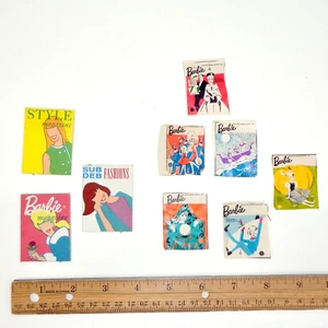 Vintage Mattel Barbie Mini Mode Stil Magazin Zubehör Set - Bild 1 von 5