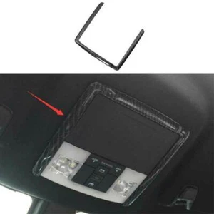 Carbon Fiber Front Reading Light Cover Trim 1PCS Fit For Ford Explorer 2011-2019 - Picture 1 of 6