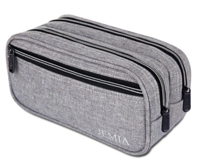 JEMIA Multi-compartment Pencil Case BACK TO SCHOOL Stationery Unisex Grey
