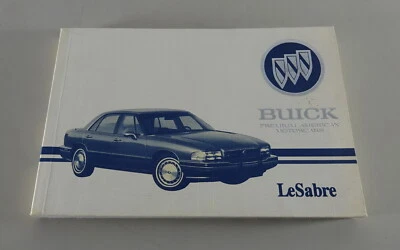 Manuale Dell'Owner / Manuale Buick Le Sabre Anno 1995 - Immagine 1 di 2