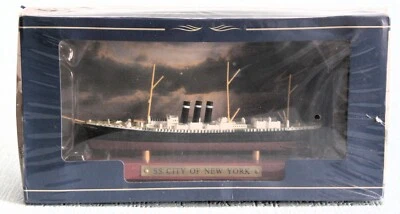 ATLAS EDITIONS 7572011 1:1250 SS CITY OF NEW YORK LINER FACTORY SEALED BOX - Image 1 of 3