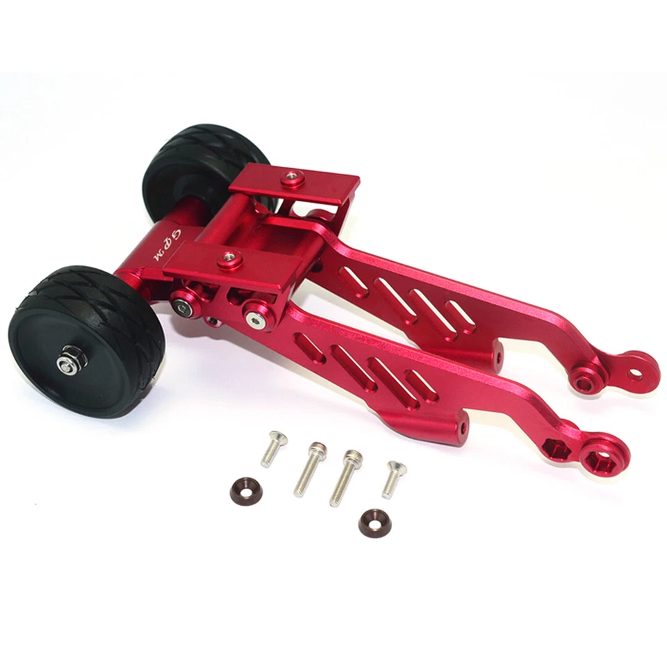 GPM Racing Aluminum Rear Wheelie w/ Wing Mount Red : Kraton / Outcast - Image 1 of 1