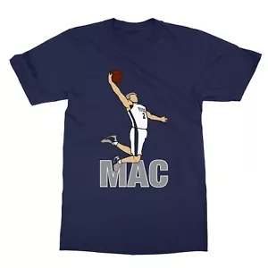 Georgetown Basketball Mac McClung Dunking Player Gift Unisex T-Shirt - Picture 1 of 2