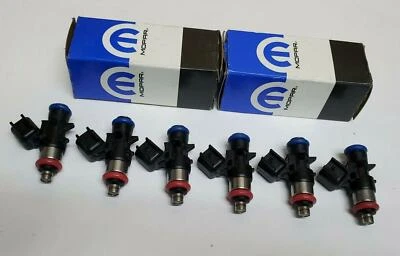 Nuevos inyectores OEM ORIGINALES MOPAR FUEL WRANGLER Challenger 3,6 L 6 piezas 5184085ac Foto 1 de 3