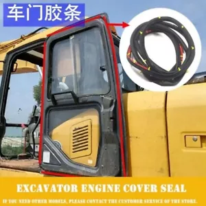 Per KOMATSU PC 130 200 220 360 A Guarnizioni porta cabina strisce anticollisione escavatori - Foto 1 di 7