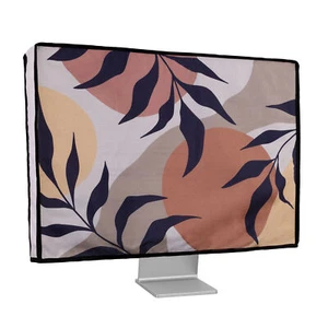 Staubabdeckung für 24-26" Monitor Leinen Design Monitorschutz - Bild 1 von 8
