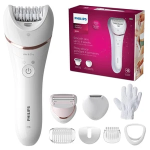 Philips Epilator Series 8000, Wet & Dry, 3-in-1 with Shaver & Trimmer Attachm... - Picture 1 of 9