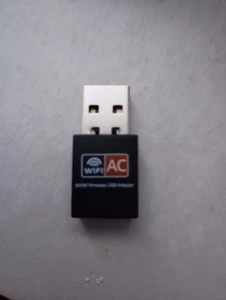 WIRELESS USB ADAPTER 600MBPS PC LAPTOP Used UK - Picture 1 of 1