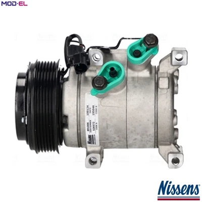 COMPRESSOR AIR CONDITIONING 891006 FOR HYUNDAI B3LA/G3LA 1.0L 3cyl i10 II - Image 1 of 4
