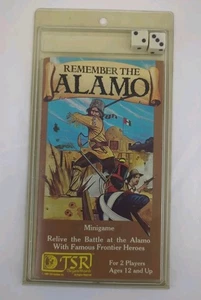 Gioco da tavolo vintage Remember the Alamo TSR completo e non perforato - Foto 1 di 5