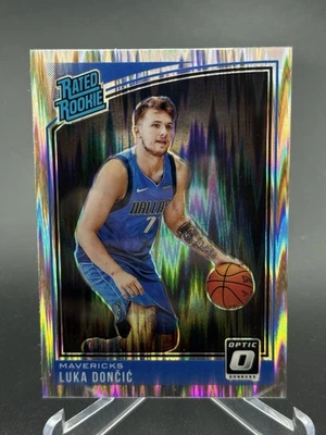 LUKA DONCIC 2018-19 DONRUSS OPTIC 评级新秀休克奖 #177 RC - 湖人队 — 第 1/2 张图片