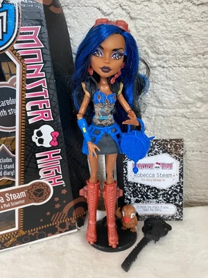 Monster High Robecca Steam Doll First Wave 2012 OPEN BOX Doll is Mint - Image 1 of 4