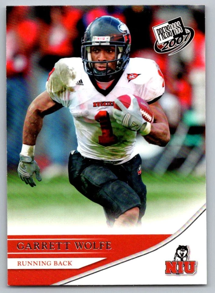 2007 Press Pass Garrett Wolfe Northern Illinois Huskies #21 - Image 1 of 2