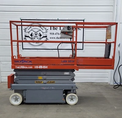 2011 Skyjack SJIII 3219 19ft. Scissor Lift Electric Aerial Manlift Genie JLG - Image 1 of 4