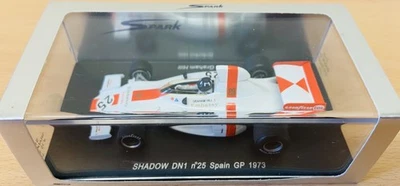 1/43 Spark F1 - Shadow DN1 - Graham Hill - Spanish GP 1973 - Image 1 of 2