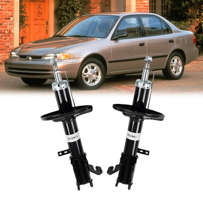 Pair Front Struts Shocks Fit For Toyota Corolla Prizm 1993 1994 1995-2002 Foto 1 de 4