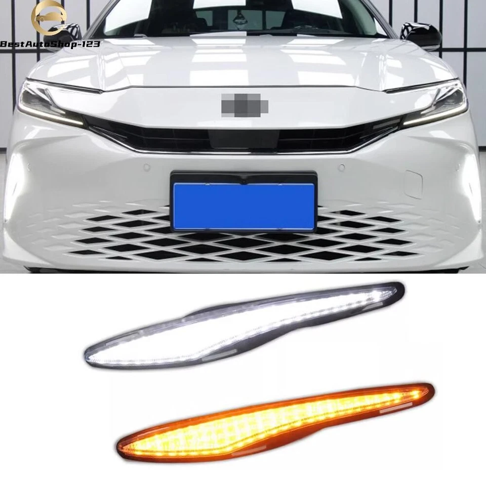 LED Daytime Running Light Fog Lamp With Turn For Toyota Camry LE XLE 2024-2025 - Image 1 of 4