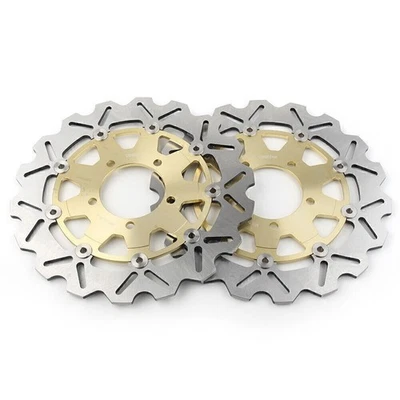 Front Brake Disc Rotor Fit Kawasaki Ninja ZX6RR ZX6R 600 ER6F ER6N Z750 - Imagem 1 de 4