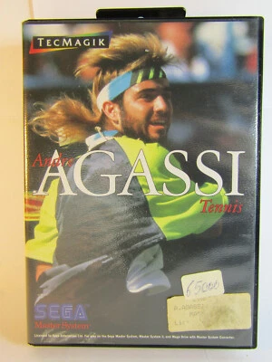 Sega Master System Andre Agassi Tennis TV SMS Console Videogame Brand New - Image 1 of 4