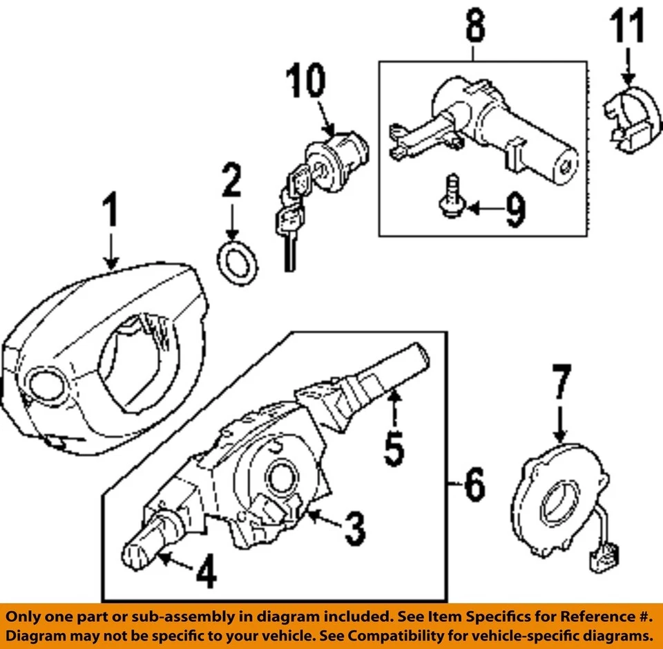 Interruptor de encendido usado se adapta a: Nissan Armada 2011 encendido sin llave grado A Foto 1 de 2