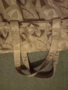 rare genuine mulberry canvas bag umbrella print - Picture 1 of 10