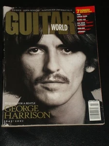 GUITAR WORLD magazine 2002, George Harrison, The Beatles, Kid Rock, Limp Bizkit - Picture 1 of 1