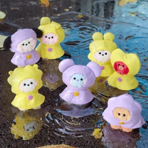 BT21 Personaje Mini Minini Día Lluvioso Peluche Llavero Oficial K-POP Productos - Imagen 1 de 8