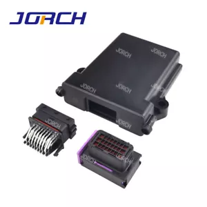 24 Pin Auto Plastic Ecu Pcb Enclosure Box Shell 211PC249S0033 HCCPHPE24BKA90F - Picture 1 of 13