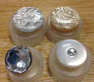 Brillante Vestido Decorativo Botones Boda Boda Diamante Cristal John Lewis - Imagen 1 de 2