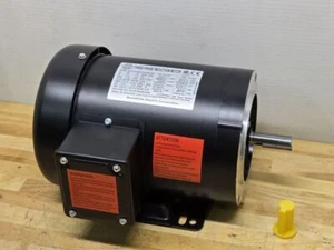 Motor de CA en todo el mundo NAT34-18-56CB, 3/4 HP, 230/460 VAC, 3 Ph, 60 Hz, 1725 RPM, 56C - Imagen 1 de 7