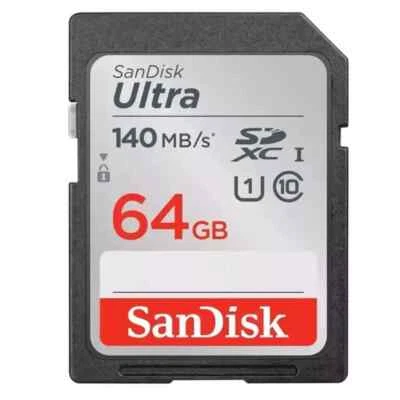 25 SanDisk 64GB Ultra SDHC UHS-I Memory Card, SDSDUNB-064G-GN6IN *Brand New* - Image 1 of 4