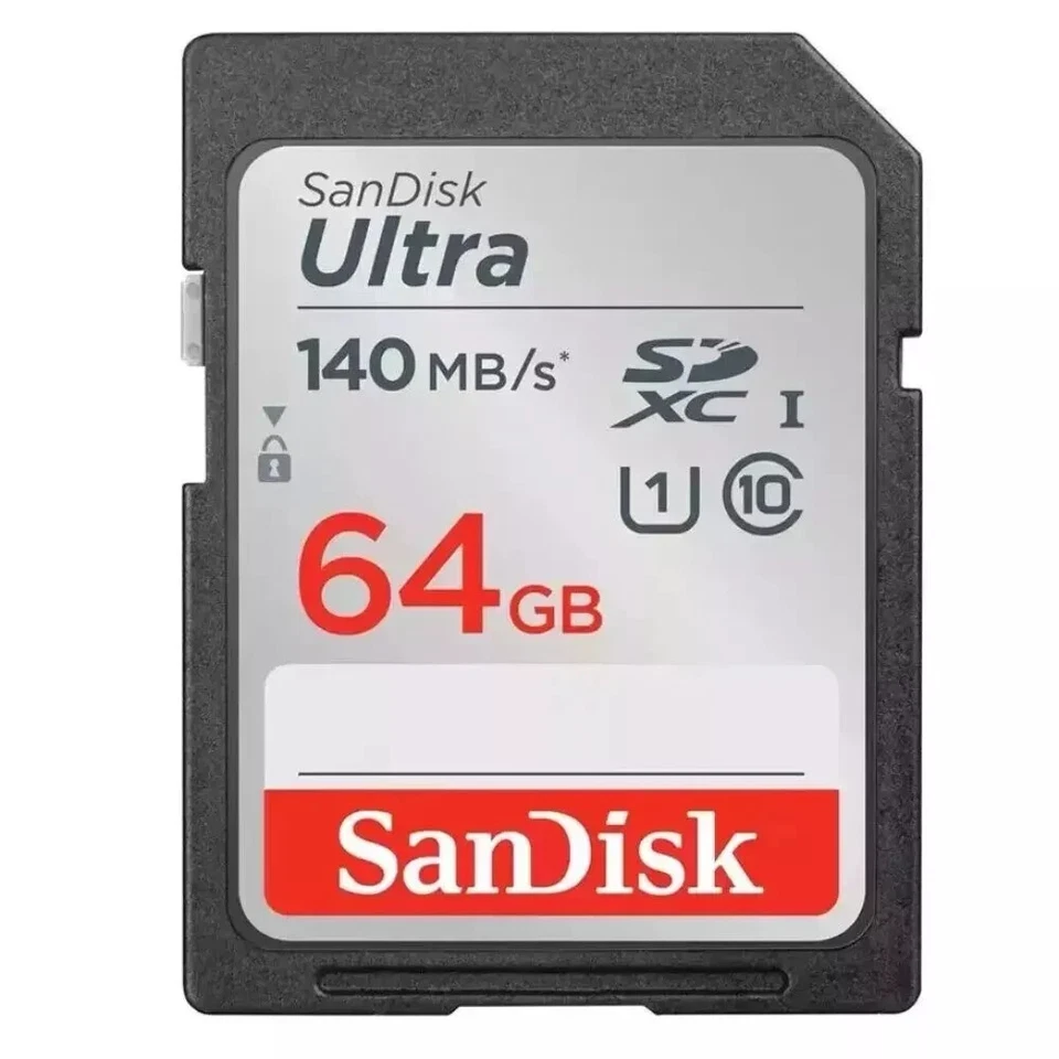 25 SanDisk 64GB Ultra SDHC UHS-I Memory Card, SDSDUNB-064G-GN6IN *Brand New* - Image 1 of 4