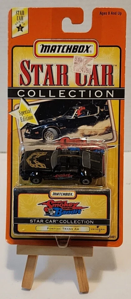 火柴盒 1/64 星汽车收藏 Smokey and the Bandit 1979 庞蒂亚克 Trans Am — 第 1/4 张图片