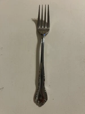 Vintage Queens Court Japan Stainless Flatware Dinner Fork Silverware - Image 1 of 4