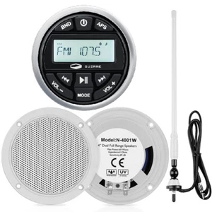 Marine Stereo Bluetooth Wasserdichtes Radio + Wasserdichte Lautsprecher+Antenne - Bild 1 von 12