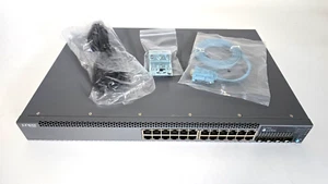 Juniper Networks EX2300-24P 24 Port Gigabit PoE 4 SFP 1/10G Network Switch - Picture 1 of 4