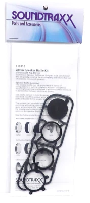 SoundTraxx 810110 28mm Speaker Baffle/Enclosure Kit - Image 1 of 3