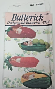 Disfraz infantil Butterick 5744 patrón de costura maíz fresa guisantes zanahoria - Imagen 1 de 7