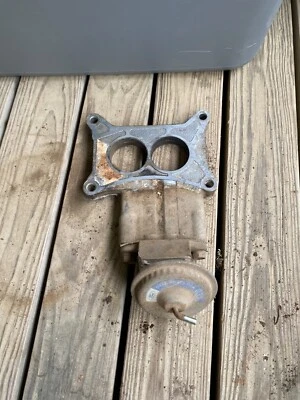 1974 Ford Country Squire 400 2 barrel two bbl carburetor spacer WORN AND DIRTY Foto 1 de 4
