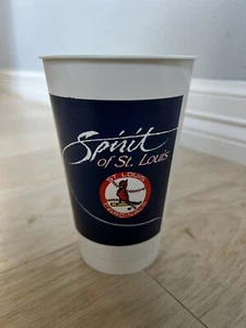Vintage Spirit of St. Louis Cardinals Baseball Busch Stadium Game Beverage Cup - Picture 1 of 2
