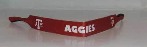 Texas A&M Aggies 16" Neoprene Sunglasses Strap NCAA Licensed Croakies Cover