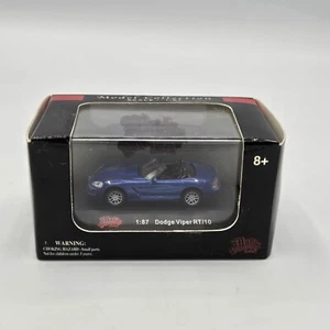 Malibu International Model Collection Dodge 2003 Viper RT/10 Blue 1/87 HO Car - Picture 1 of 4