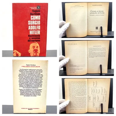 1981 Como Surgio Adolfo Hitler, Nacimiento y Ascenso del Nazismo, 1ra. Edicion - Image 1 of 4