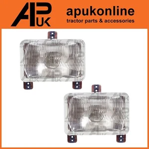 Head Lamp Headlight Set 12V for Massey Ferguson 375 382 390 398 399 3050 Tractor - Picture 1 of 5