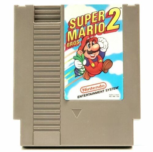 Cartucho de Super Mario Bros. 2 é vendido por US$ 88,5 mil