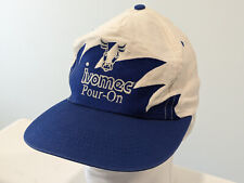 Vintage Ivomec Pour On snapback trucker hat Embroidered Cap Cow Shark Tooth