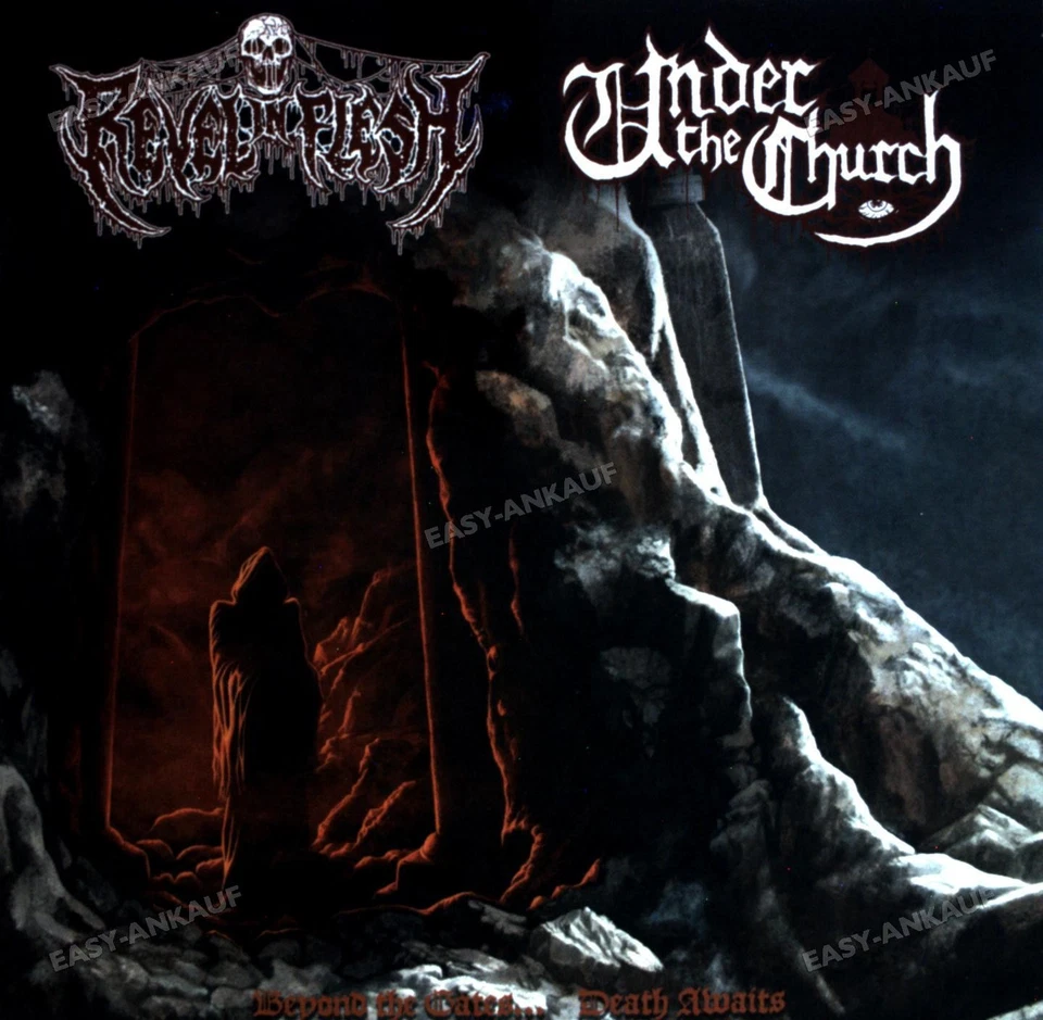 Revel In Flesh / Under The Church - Beyond The Gates... Death Awaits 7" ' - Image 1 of 1